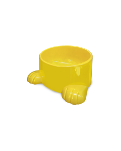 Comedouro Plástico Furacão Pet com Patas 1400ml 