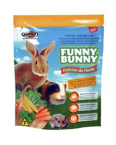 Funny Bunny Delícias Horta Coelhos, Hamster 500gr
