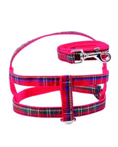 Conjunto Peitoral Nylon Xadrez nº4