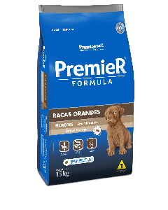 Premier Fórmula Cães Filhotes Raças Grandes Sabor Frango 15kg