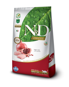 N&D Gatos Frango&Romã 400gr Prime