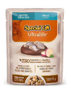Special Cat Sachê Gatos Adultos Sabor Peixe 85gr