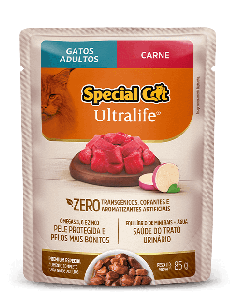 Special Cat Sachê Gatos Adultos Sabor Carne 85gr
