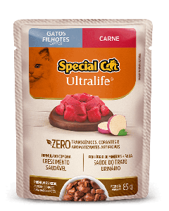 Special Cat Sachê Gatos Filhotes Sabor Carne 85gr
