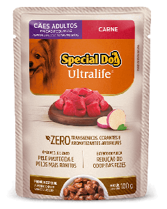 Special Dog Sachê Cães Adultos Raças Pequenas Sabor Carne 100gr