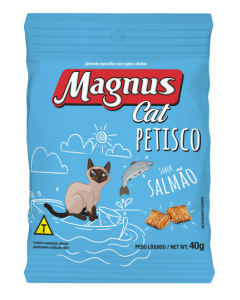 Magnus Cat Petisco Sabor Salmão 40gr