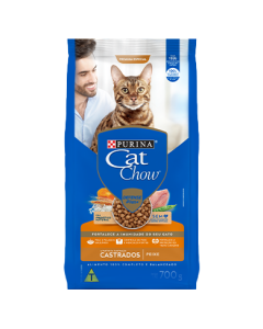 Purina Cat Chow Gatos Castrados Sabor Peixe 10.1kg
