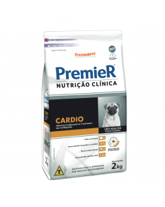 Premier Cardio Nutrição Clínica Cães Adultos Raças Pequenas 2kg Ração 