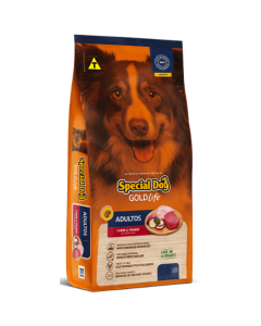 Special Dog Gold Life Frango e Carne Cães Adultos 15kg - Ração 