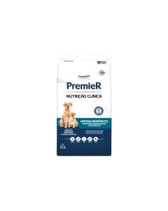 Premier Nutrição Clínica Hipoalergênico para Cães de Médio e Grande Porte 10,1kg Ração 