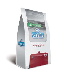  Vet Life Natural Gastro Intestinal para Gatos Adultos Ração 
