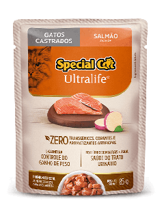 Special Cat Sachê Gatos Castrados Adultos Salmão 85gr