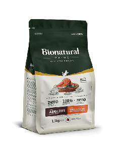 Bionatural Gatos Adultos Salmão, Maracujá, Cranberry e Aveia 1,5kg Ração