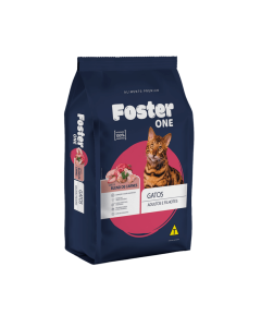 Foster Gold Gatos Adultos & Filhotes 10,1kg Carne & Arroz