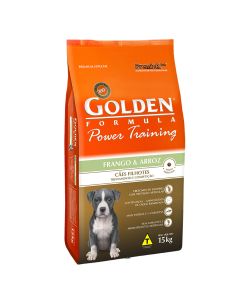 Golden Power Training Filhote Cães Frango e Arroz 15kg