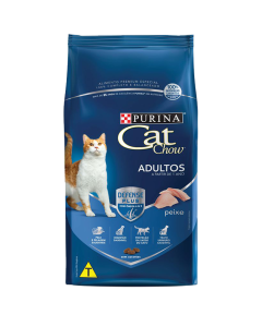 CAT CHOW Ps Adultos Peixe 10,1kg BR
