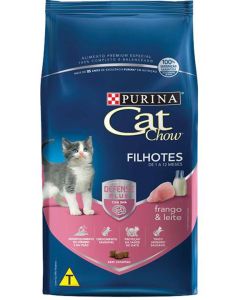 Nestlé Purina Cat Chow para Gatos Filhotes Frango e Leite 10.1kg