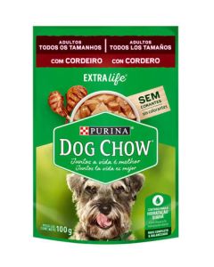 Dog Chow Sachê Adulto Cordeiro&Arroz 100gr