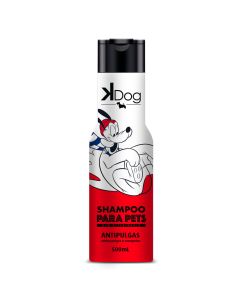 Shampoo K-Dog Antipulgas para Cães 500ml