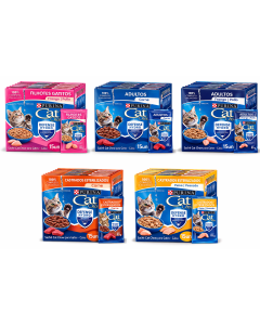Sachê Cat Chow para Gatos – Caixa com 15 Unidades do Mesmo Sabor Nestlé Purina