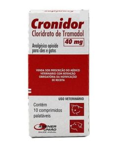 Cronidor 40mg 10 Comprimidos - Agener