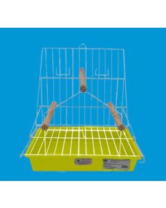 Gaiola Monaco Papagaio Dobrável com 3 Pontas