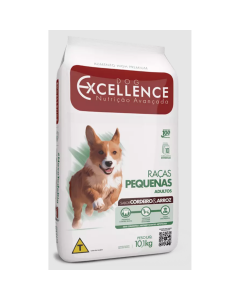 Dog Excellence Adulto Raças Pequenas Cordeiro e Arroz 10.1kg