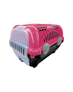 Caixa de Transporte Luxo Rosa Furacão Pet 