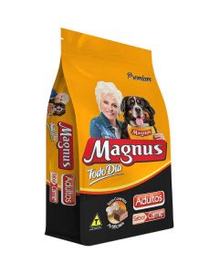Magnus Todo Dia Carne Cães Adultos 15kg Ração