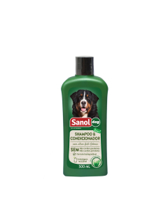 Shampoo & Condicionador Sanol Dog para Cães 500ml