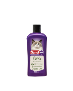 Shampoo Sanol Cat para Gatos 500ml