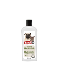 Shampoo Sanol Dog Peles Sensíveis 500ml