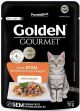 Golden Gourmet Atum Gatos Adultos 70g Ração Úmida - Sachê