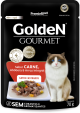 Golden Gourmet Carne Castrados Gatos Adultos 70g Ração Úmida - Sachê
