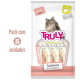 Truly  Creamy Salmão e Cranberry 5 unidades para Gatos - Purê (Petisco)