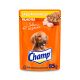 Champ Sachê Cães Filhotes Sabor Caseiro Frango 85g - Ração Úmida 